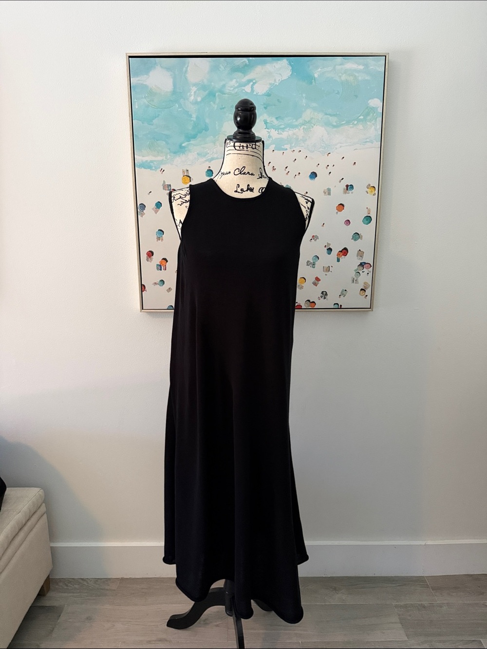Vince Black Sleeveless A-Line Dress - Classic Women's Dress